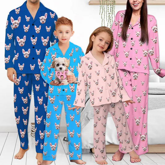 Custom pajamas with pet picture