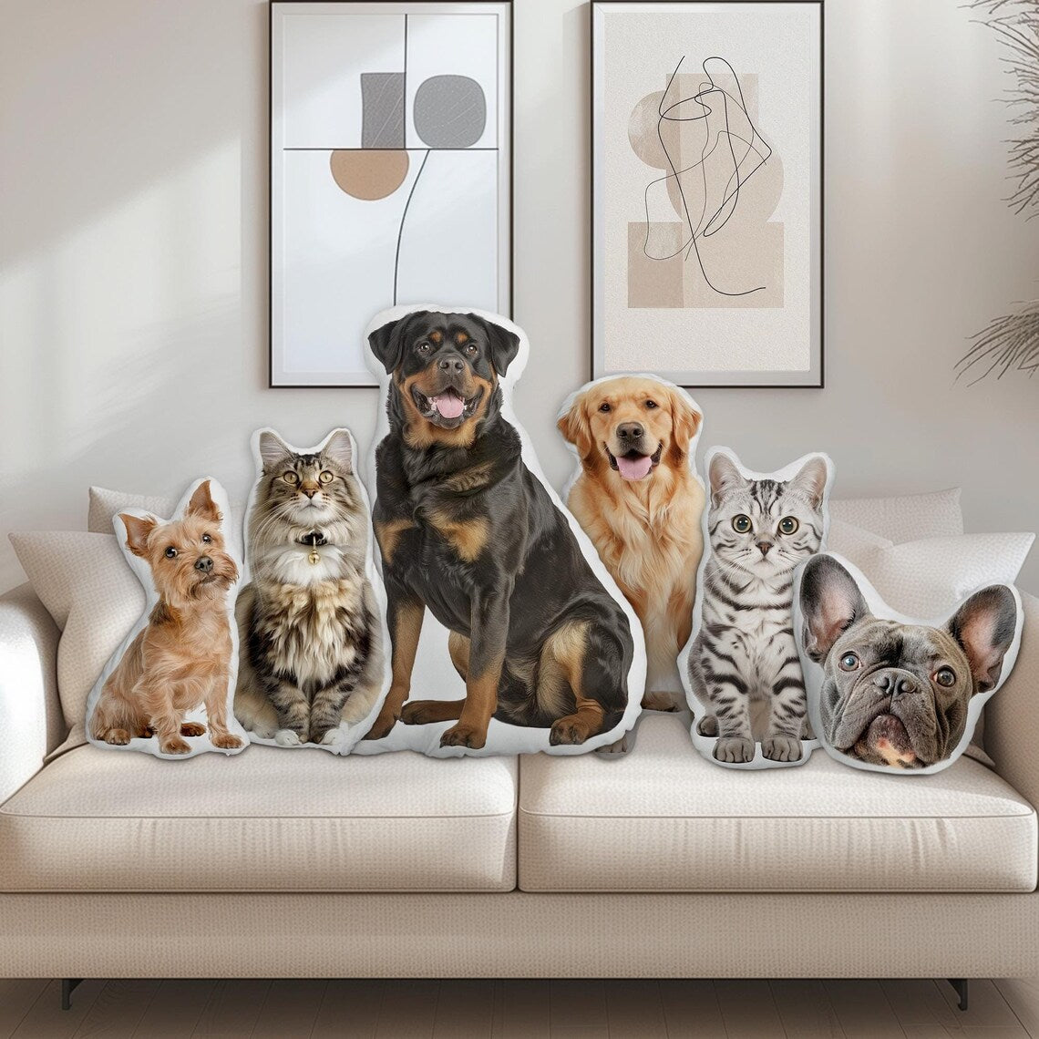 Custom Pet Pillows – Cozy Companionship for Your Furry Friends (Copy)